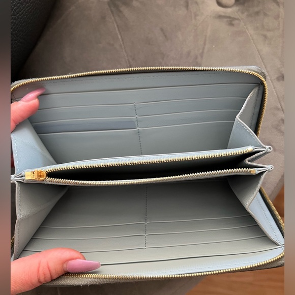 Light grey Celine wallet - Picture 3 of 4